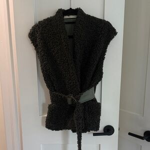 Marie Oliver green vest